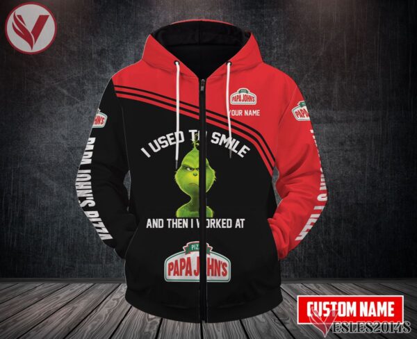 Papa John's Pizza Uniform Custom Clothes Style 41, Unique Gifts For Employee - Vesles2014s 2