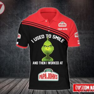 Papa John's Pizza Uniform Custom Clothes Style 41, Unique Gifts For Employee - Vesles2014s 4