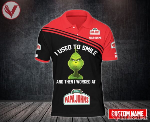 Papa John's Pizza Uniform Custom Clothes Style 41, Unique Gifts For Employee - Vesles2014s 4