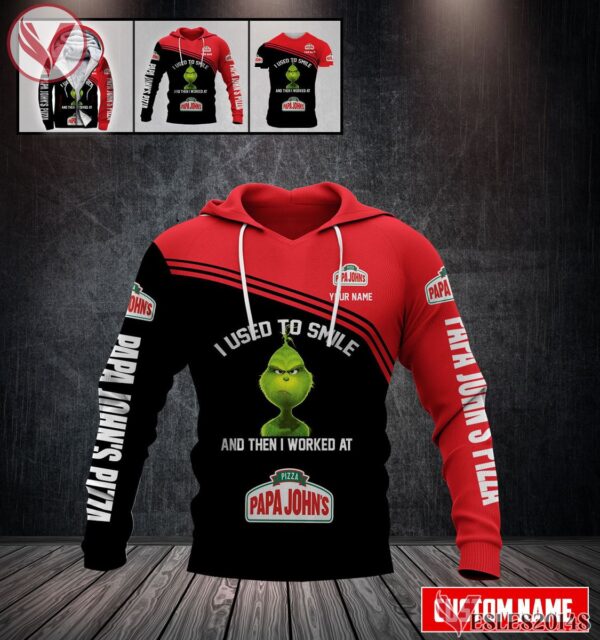 Papa John's Pizza Uniform Custom Clothes Style 41, Unique Gifts For Employee - Vesles2014s