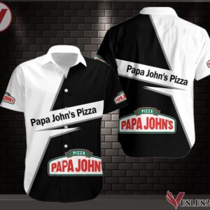 Papa John's Pizza Uniform Custom Clothes Style 5, Unique Gifts For Employee - Vesles2014s 5