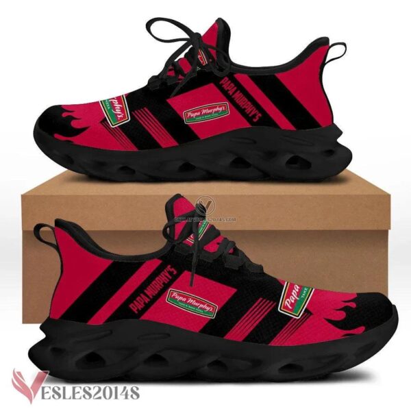 Papa Murphy's Logo Custom Shoes Style 2, Best Running Shoes For Fans - Vesles2014S