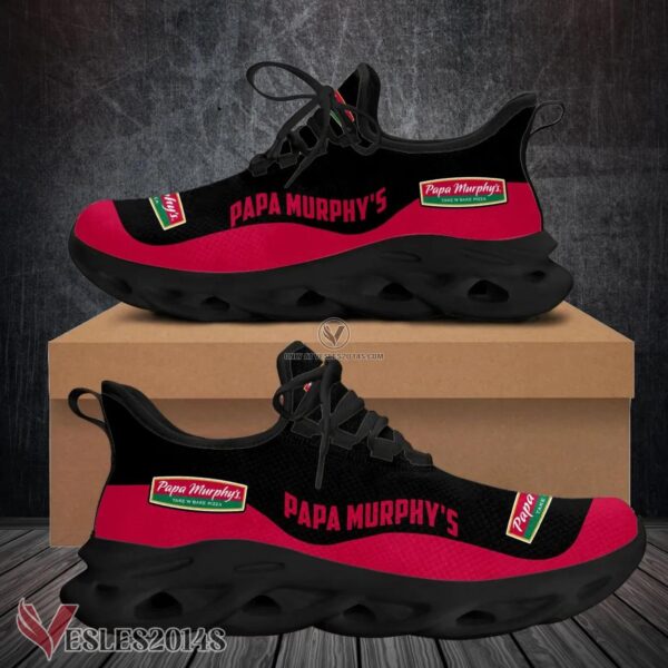 Papa Murphy's Logo Custom Shoes Style 3, Best Running Shoes For Fans - Vesles2014S