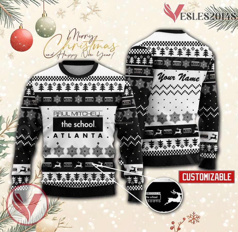 Paul Mitchell the School-Atlanta Custom Ugly Christmas Sweater, Unique Gift For Fans - Vesles2014s