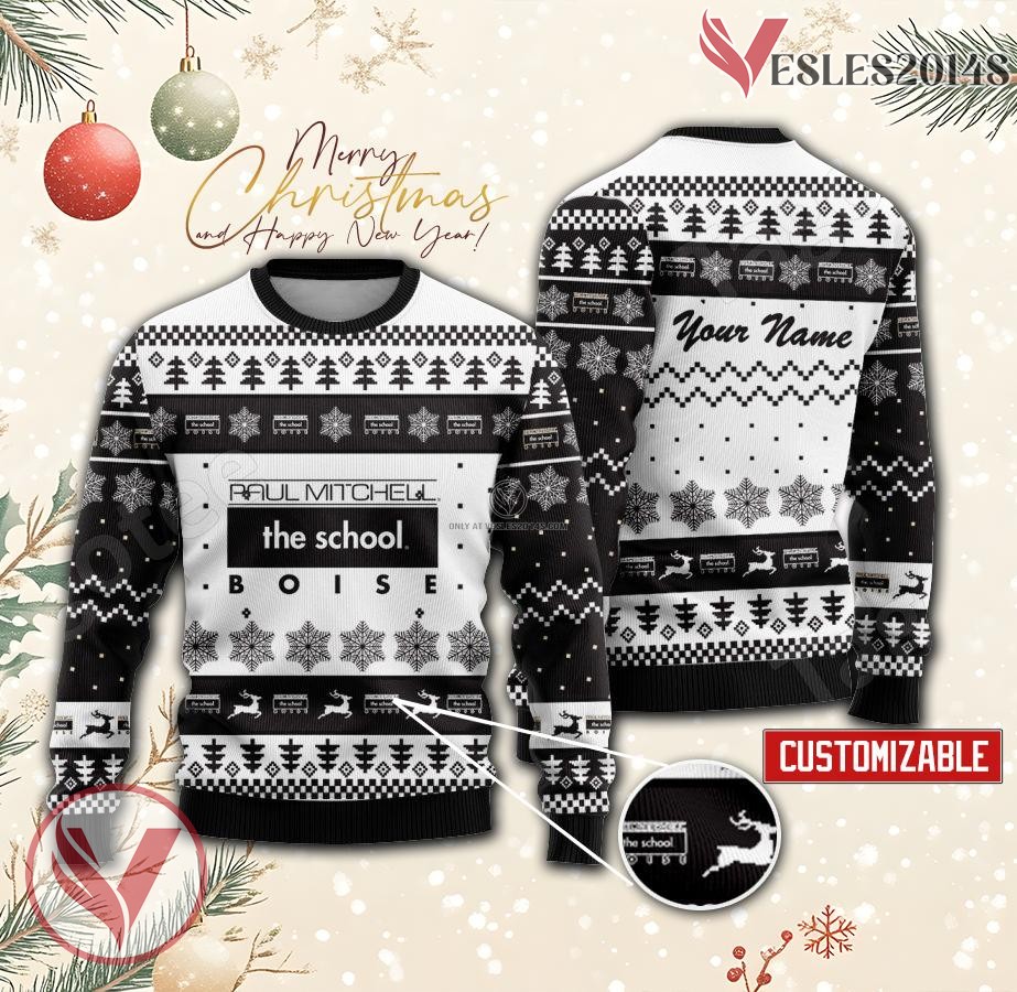 Paul Mitchell the School-Boise Custom Ugly Christmas Sweater, Unique Gift For Fans - Vesles2014s