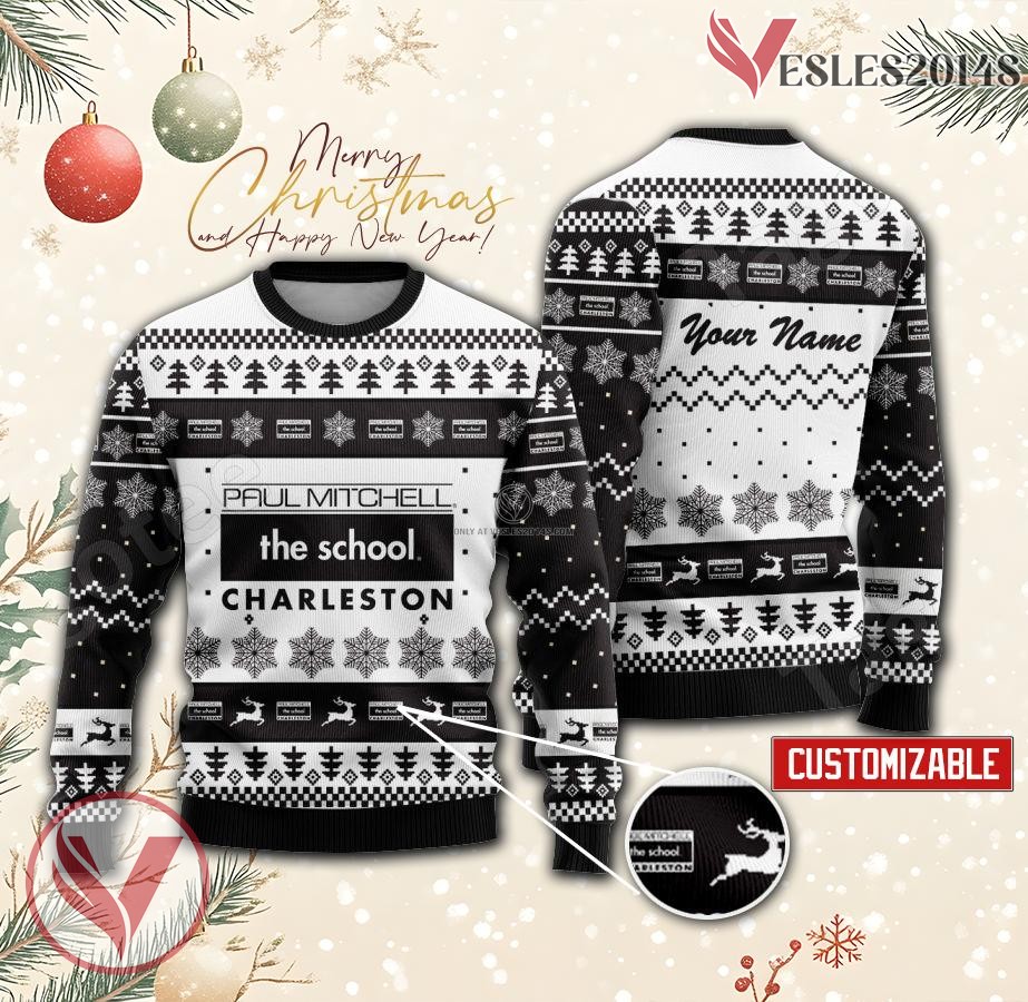 Paul Mitchell the School-Charleston Custom Ugly Christmas Sweater, Unique Gift For Fans - Vesles2014s