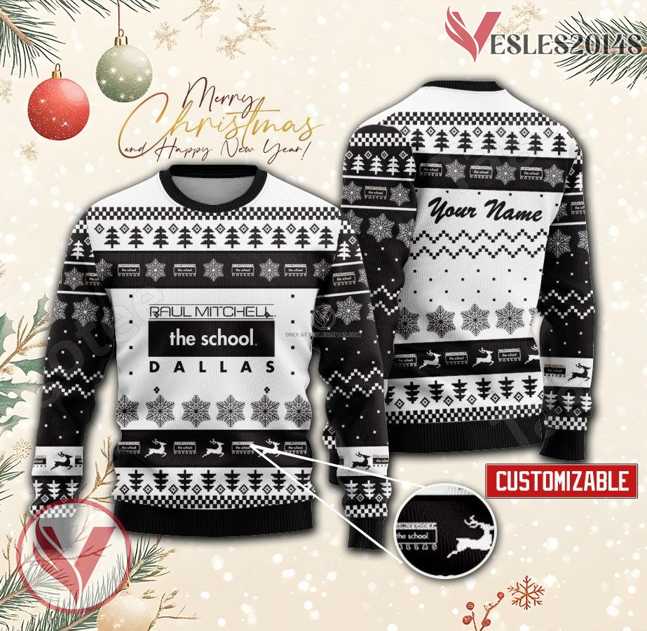 Paul Mitchell the School-Dallas Custom Ugly Christmas Sweater, Unique Gift For Fans - Vesles2014s
