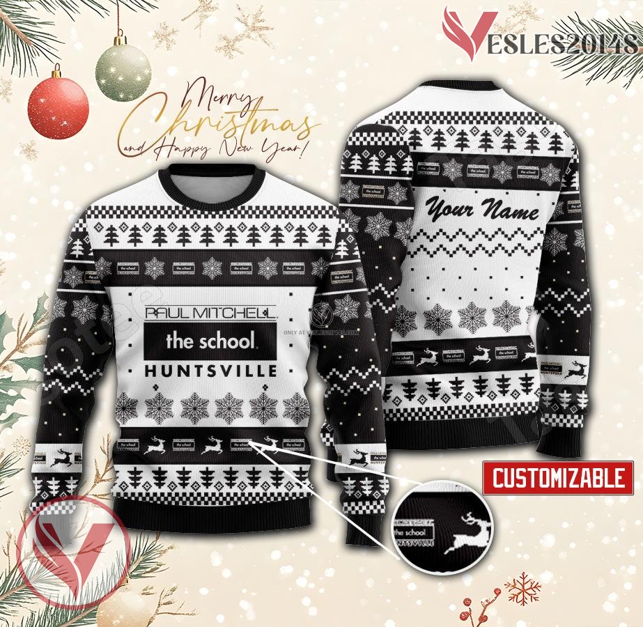 Paul Mitchell the School-Huntsville Custom Ugly Christmas Sweater, Unique Gift For Fans - Vesles2014s