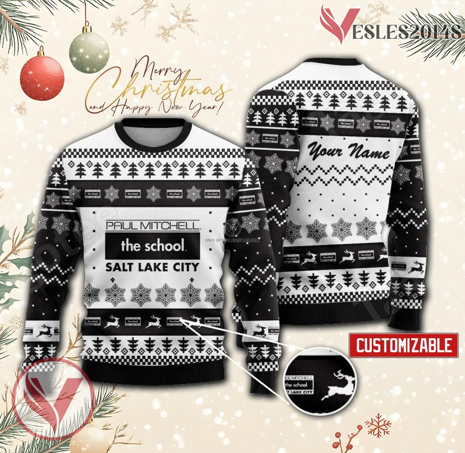 Paul Mitchell the School-Salt Lake City Custom Ugly Christmas Sweater, Unique Gift For Fans - Vesles2014s