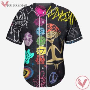 Peace Love And Wubz Jersey Rave Baseball Jersey For EDM Festivals - Vesles2014s