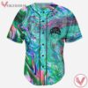 Peace Love And Wubz Trippy Psychedelic Isdream Rave Baseball Jersey For EDM Festivals - Vesles2014s