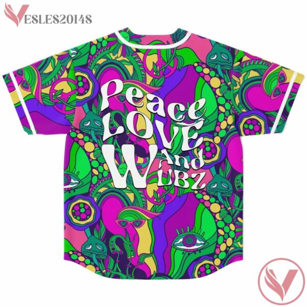 Peace love and wubz Baseball Jersey - Vesles2014s 1