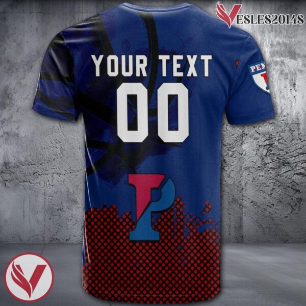Penn Quakers Basketball Grunge Pattern Unique Personalized T Shirts - Vesles2014S 1