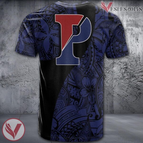 Penn Quakers NCAA Polynesian Pattern Shirt, Unique Gifts For Fans - Vesles2014s 1