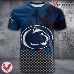Penn State Nittany Lions Basketball Grunge Pattern Unique Personalized T Shirts - Vesles2014S