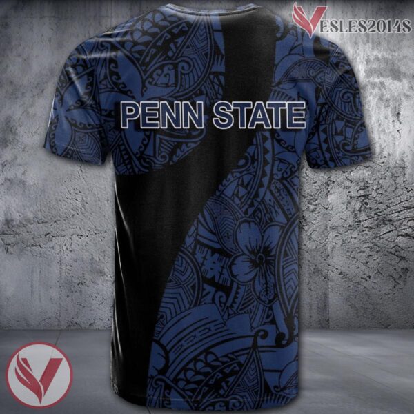 Penn State Nittany Lions NCAA Polynesian Pattern Shirt, Unique Gifts For Fans - Vesles2014s 1