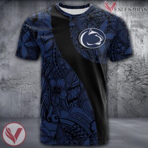 Penn State Nittany Lions NCAA Polynesian Pattern Shirt, Unique Gifts For Fans - Vesles2014s