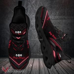 Pep Boys Logo Custom Shoes, Best Running Shoes For Fans - Vesles2014S
