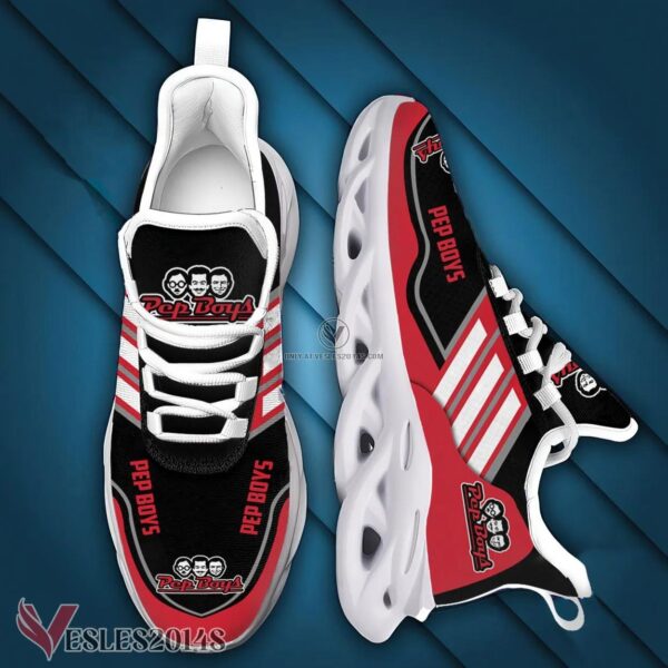 Pep Boys Logo Custom Shoes Style 2, Best Running Shoes For Fans - Vesles2014S 1
