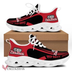 Pep Boys Logo Custom Shoes Style 3, Best Running Shoes For Fans - Vesles2014S 1