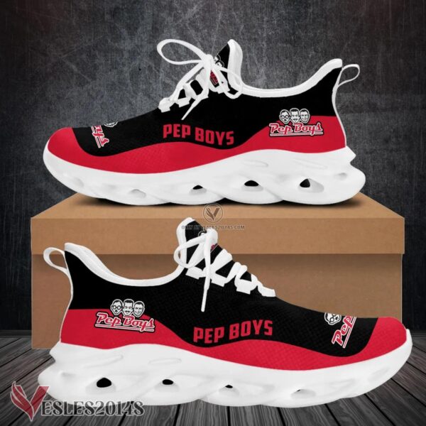Pep Boys Logo Custom Shoes Style 4, Best Running Shoes For Fans - Vesles2014S 1