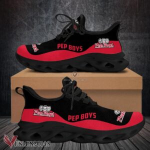 Pep Boys Logo Custom Shoes Style 4, Best Running Shoes For Fans - Vesles2014S