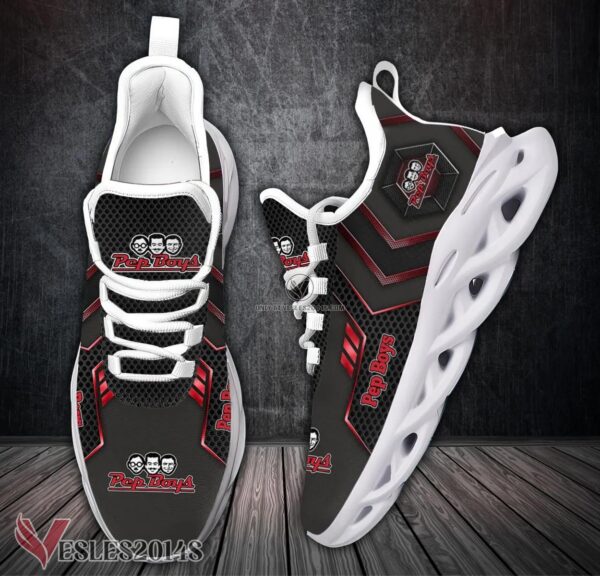 Pep Boys Logo Custom Shoes Style 5, Best Running Shoes For Fans - Vesles2014S 1
