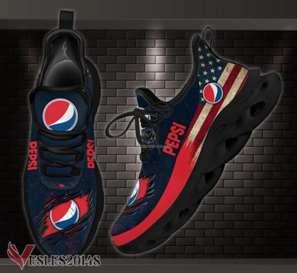 Pepsi Custom Shoes Style 1, Best Running Shoes For Fans - Vesles2014S