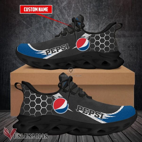 Pepsi Logo Custom Shoes Style 2, Best Running Shoes For Fans - Vesles2014S