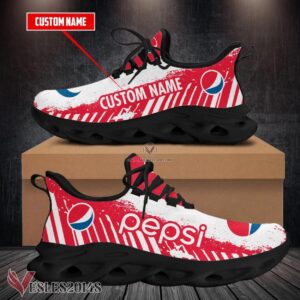 Pepsi Logo Custom Shoes Style 41, Best Running Shoes For Fans - Vesles2014S