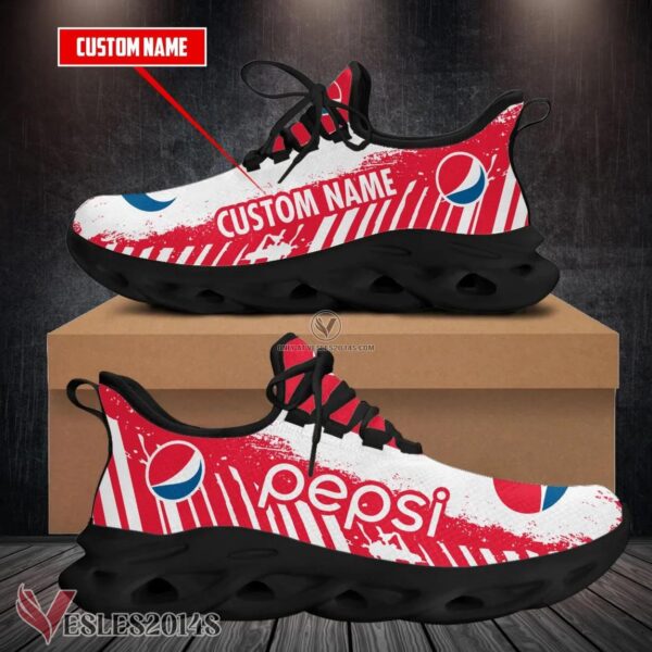 Pepsi Logo Custom Shoes Style 41, Best Running Shoes For Fans - Vesles2014S