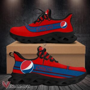 Pepsi Logo Custom Shoes Style 52, Best Running Shoes For Fans - Vesles2014S