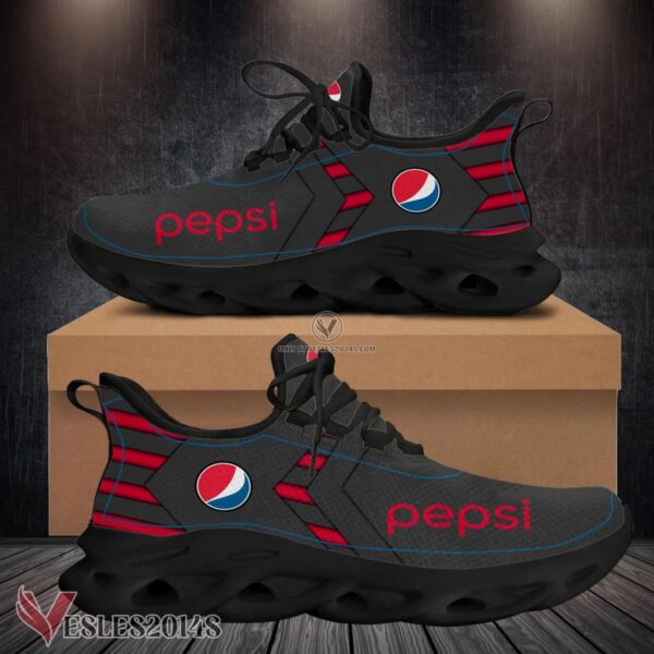 Pepsi Logo Custom Shoes Style 55, Best Running Shoes For Fans - Vesles2014S