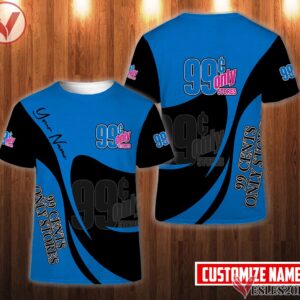 Personalized 99 Cents Only Stores Uniform Custom Clothes, Unique Gifts For Employee - Vesles2014s 3