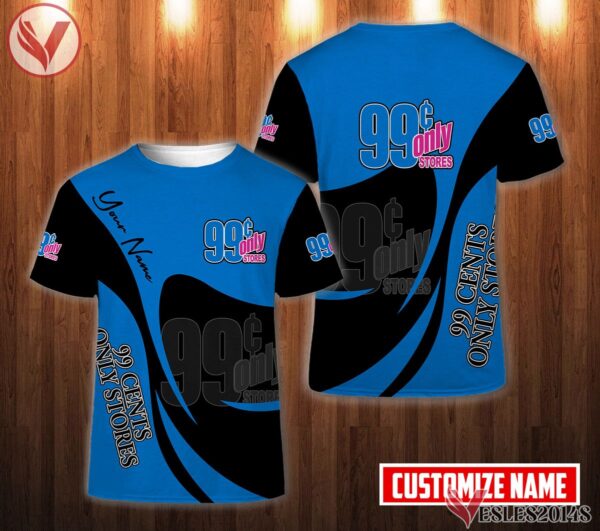 Personalized 99 Cents Only Stores Uniform Custom Clothes, Unique Gifts For Employee - Vesles2014s 3