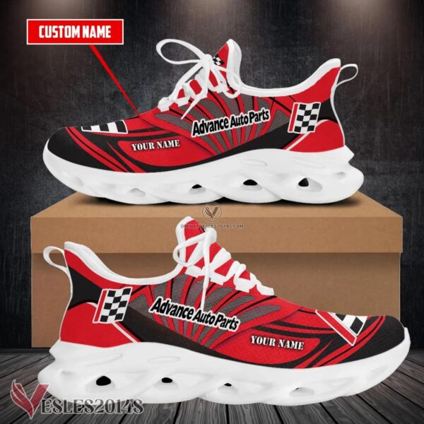 Personalized Advance Auto Parts Logo Custom Shoes Style 1, Best Running Shoes For Fans - Vesles2014S 3