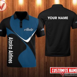 Personalized Alaska Airlines Uniform Custom Clothes, Unique Gifts For Employee - Vesles2014s 2
