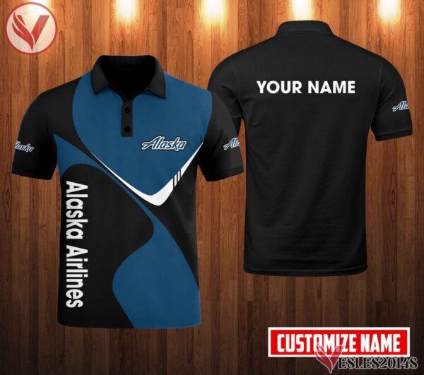 Personalized Alaska Airlines Uniform Custom Clothes, Unique Gifts For Employee - Vesles2014s 2
