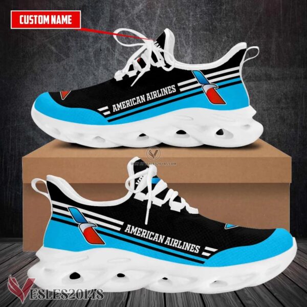 Personalized American Airlines Logo Custom Shoes Style 1, Best Running Shoes For Fans - Vesles2014S 1