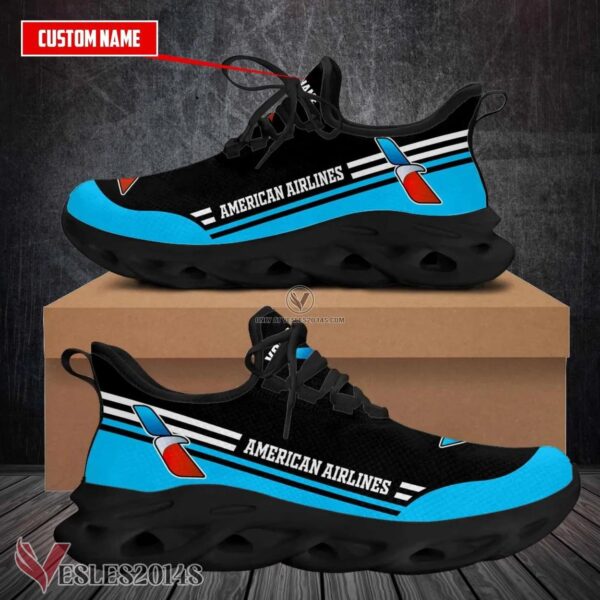 Personalized American Airlines Logo Custom Shoes Style 1, Best Running Shoes For Fans - Vesles2014S