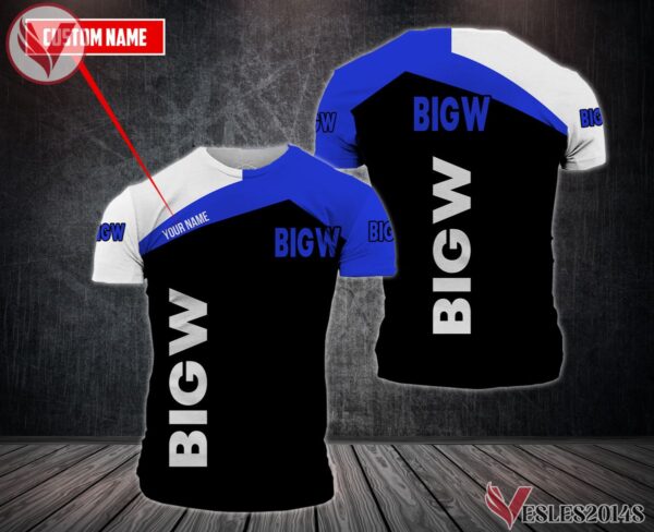 Personalized Big W Uniform Custom Clothes Style 1, Unique Gifts For Employee - Vesles2014s 2