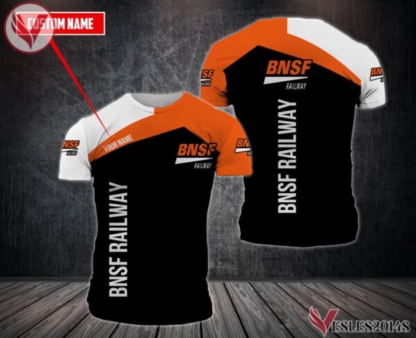 Personalized Bnsf Railway Uniform Custom Clothes, Unique Gifts For Employee - Vesles2014s 1