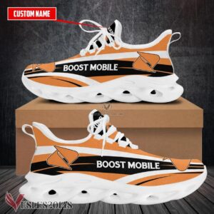 Personalized Boost Mobile Logo Custom Shoes, Best Running Shoes For Fans - Vesles2014S 1