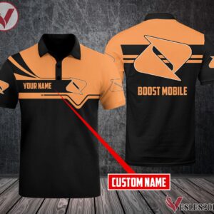 Personalized Boost Mobile Uniform Custom Clothes Style 1, Unique Gifts For Employee - Vesles2014s 1