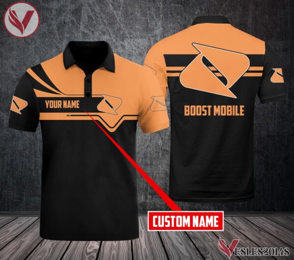 Personalized Boost Mobile Uniform Custom Clothes Style 1, Unique Gifts For Employee - Vesles2014s 1