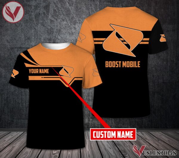 Personalized Boost Mobile Uniform Custom Clothes Style 1, Unique Gifts For Employee - Vesles2014s 2