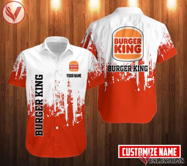 Personalized Burger King Uniform Custom Clothes Style 1, Unique Gifts For Employee - Vesles2014s