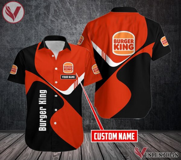 Personalized Burger King Uniform Custom Clothes, Unique Gifts For Employee - Vesles2014s
