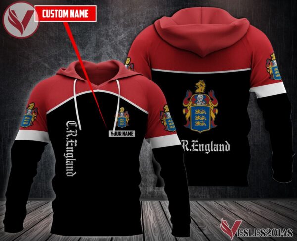 Personalized C.r. England Uniform Custom Clothes Style 1, Unique Gifts For Employee - Vesles2014s 1