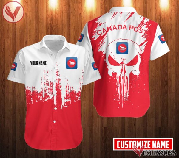 Personalized Canada Post Uniform Custom Clothes, Unique Gifts For Employee - Vesles2014s